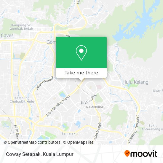 Peta Coway Setapak