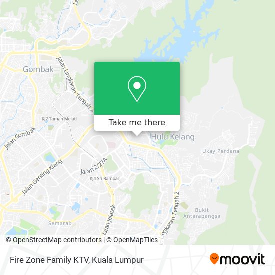 Peta Fire Zone Family KTV