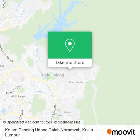 Peta Kolam Pancing Udang Galah Noramzah