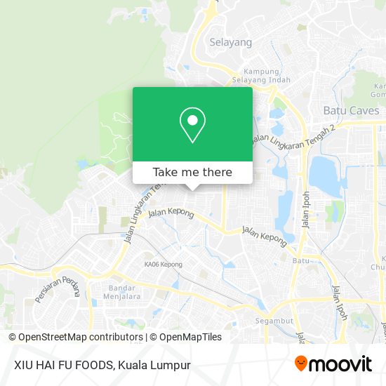 XIU HAI FU FOODS map