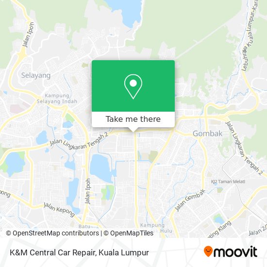 K&M Central Car Repair map