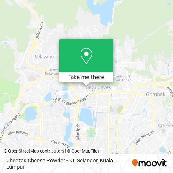 Cheezas Cheese Powder - KL Selangor map