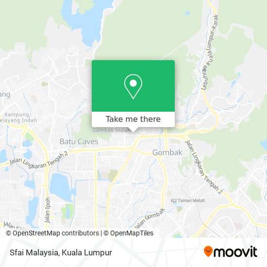 Sfai Malaysia map