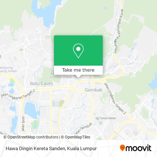 Hawa Dingin Kereta Sanden map