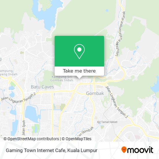 Gaming Town Internet Cafe map