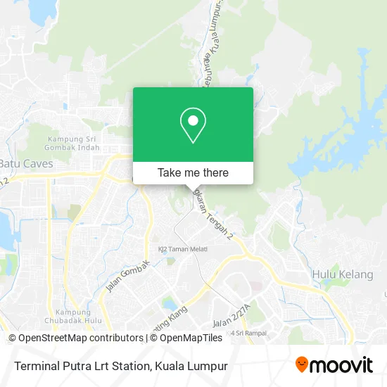 Terminal Putra Lrt Station map