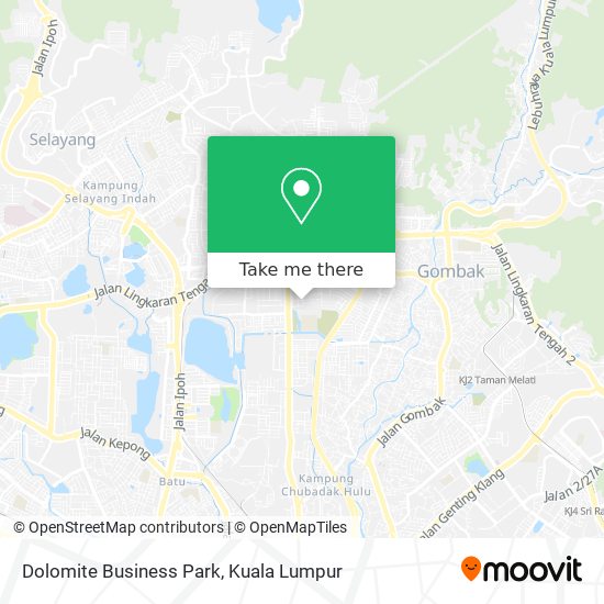 Dolomite Business Park map