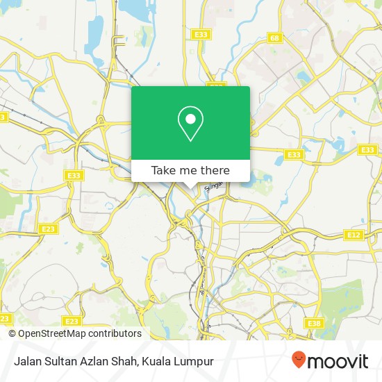 Jalan Sultan Azlan Shah map