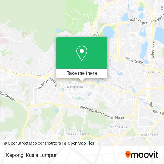 Kepong map