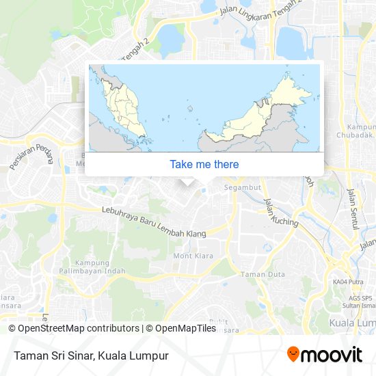 Taman Sri Sinar map