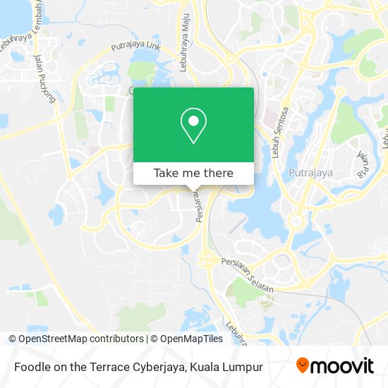 Foodle on the Terrace Cyberjaya map