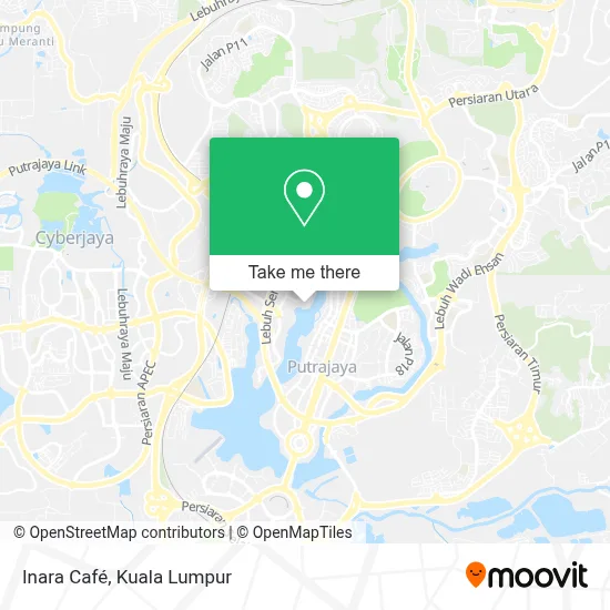 Inara Café map
