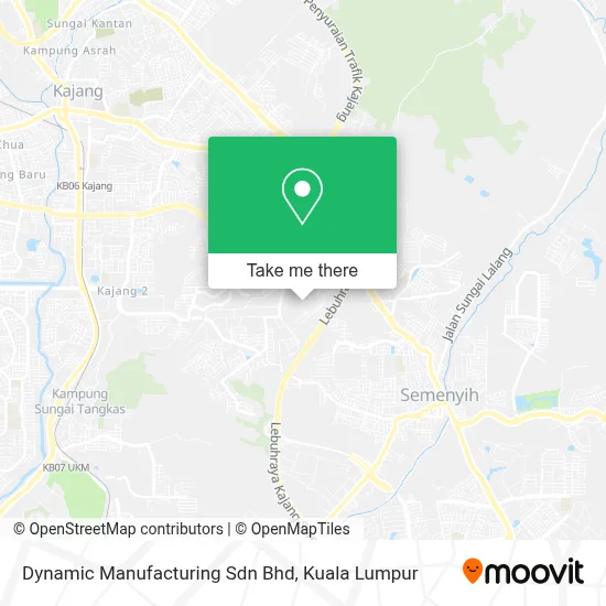 Dynamic Manufacturing Sdn Bhd map