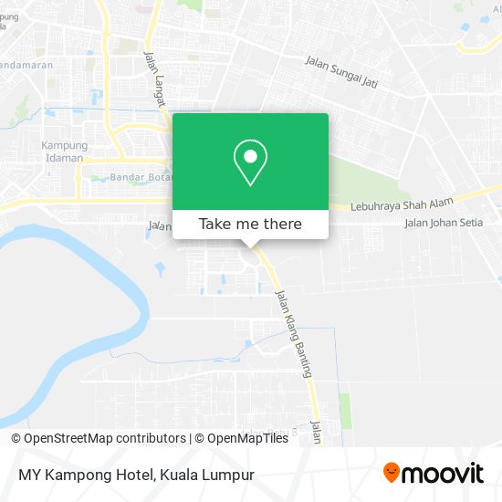 MY Kampong Hotel map