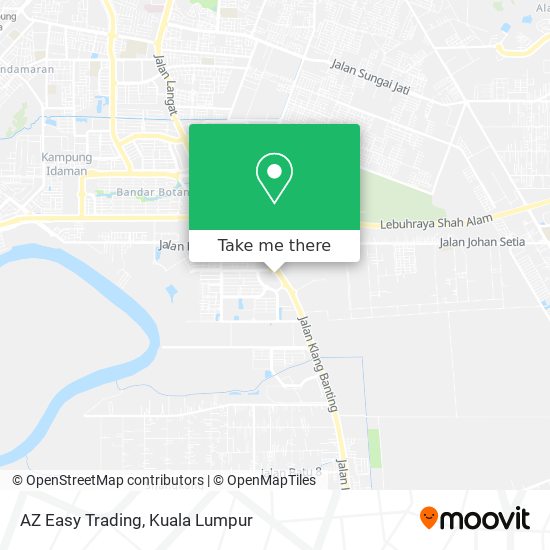 AZ Easy Trading map