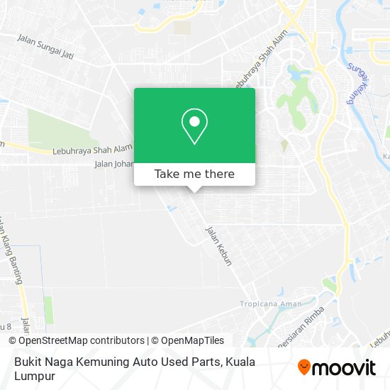 Bukit Naga Kemuning Auto Used Parts map