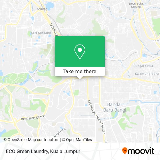 ECO Green Laundry map