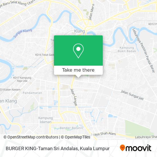 BURGER KING-Taman Sri Andalas map