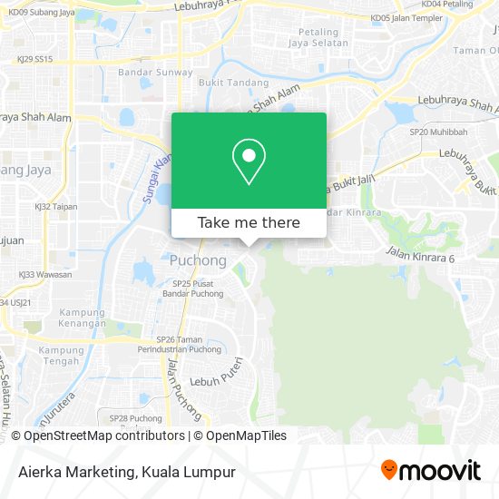 Aierka Marketing map