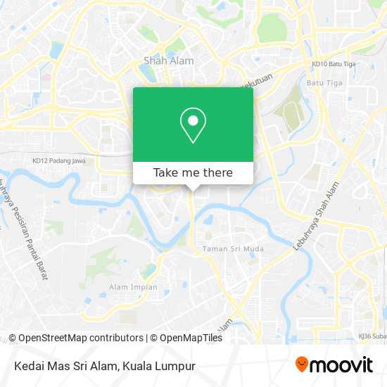 Kedai Mas Sri Alam map