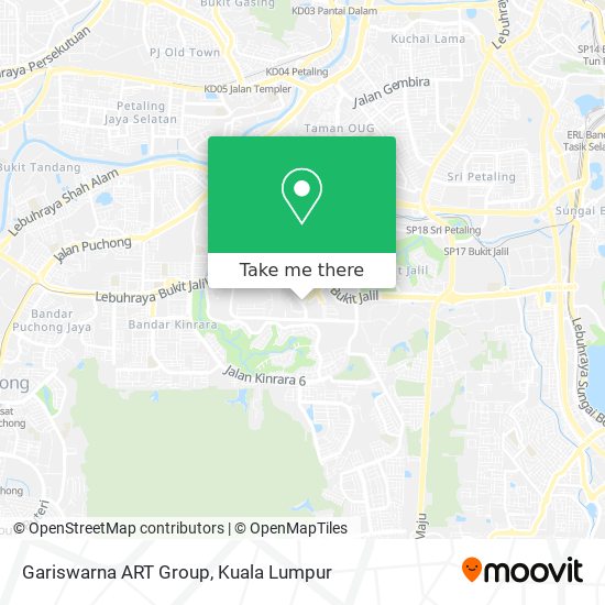 Peta Gariswarna ART Group