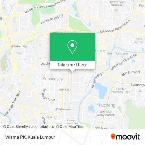 Wisma PK map