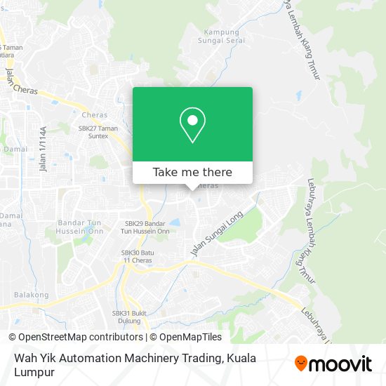 Wah Yik Automation Machinery Trading map