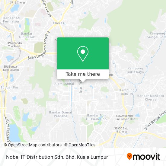 Nobel IT Distribution Sdn. Bhd map
