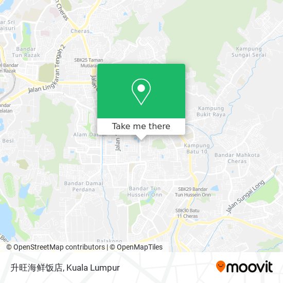 升旺海鲜饭店 map