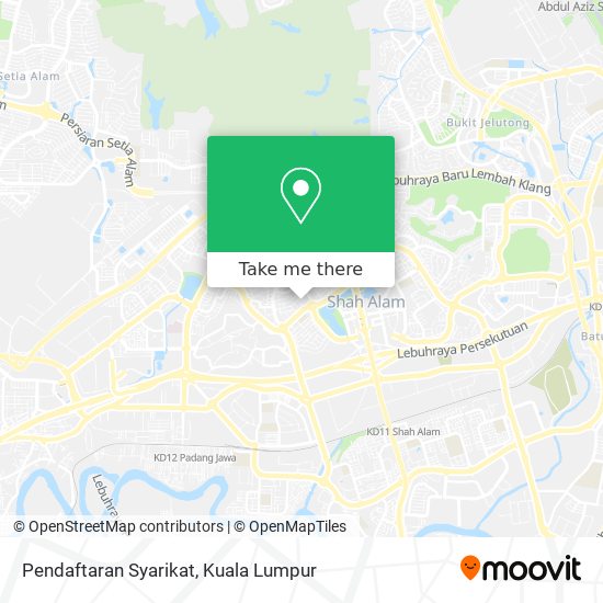 Pendaftaran Syarikat map