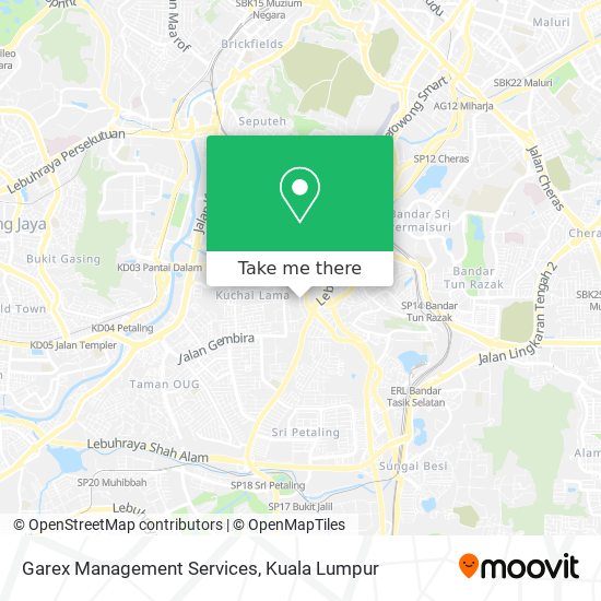 Garex Management Services map