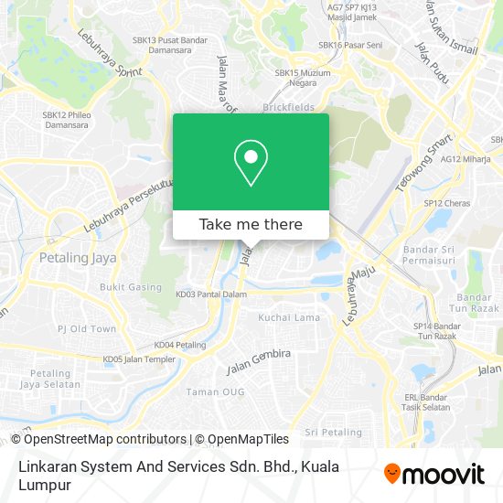 Linkaran System And Services Sdn. Bhd. map