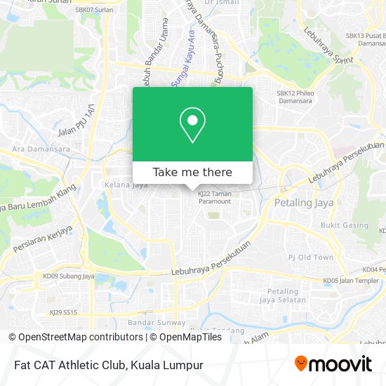 Fat CAT Athletic Club map