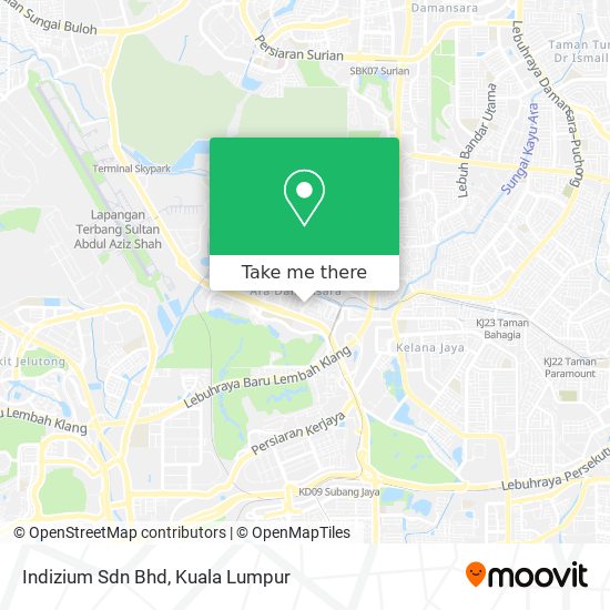 Indizium Sdn Bhd map