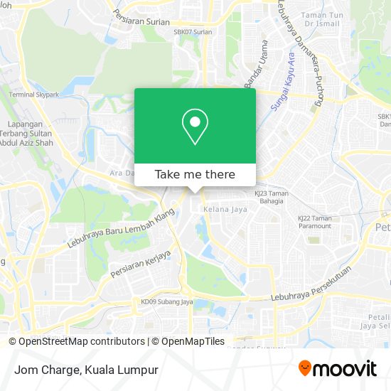 Jom Charge map