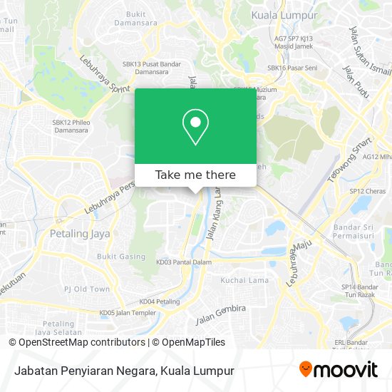 Jabatan Penyiaran Negara map