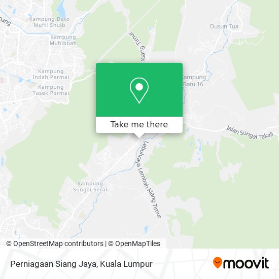 Perniagaan Siang Jaya map