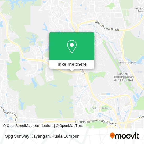 Spg Sunway Kayangan map