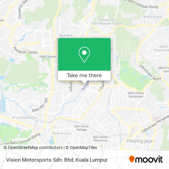 Vision Motorsports Sdn. Bhd map