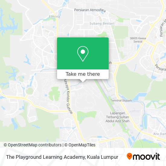 The Playground Learning Academy map