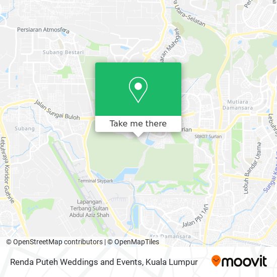 Renda Puteh Weddings and Events map