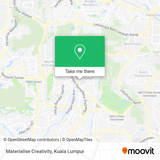 Materialise Creativity map