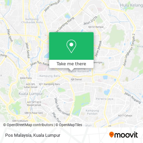 Peta Pos Malaysia