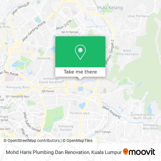 Peta Mohd Haris Plumbing Dan Renovation