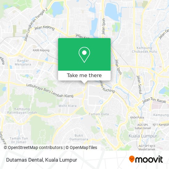 Dutamas Dental map