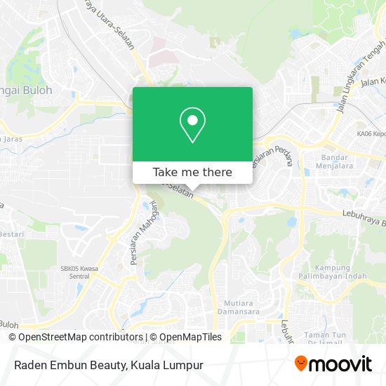 Raden Embun Beauty map