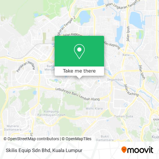 Peta Skilis Equip Sdn Bhd