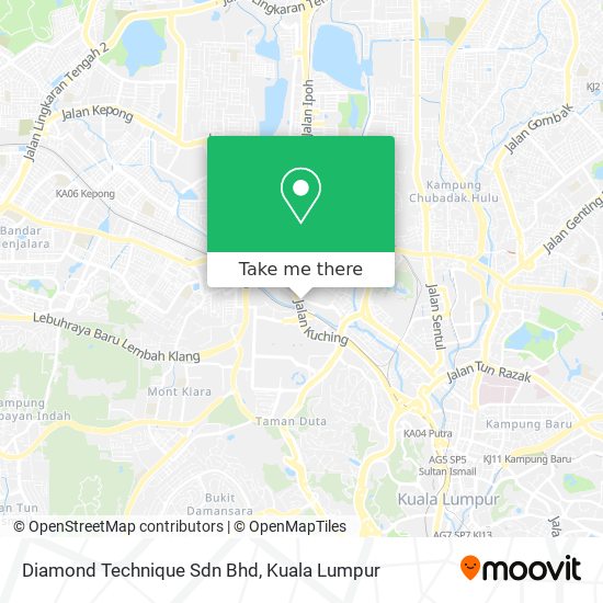 Diamond Technique Sdn Bhd map