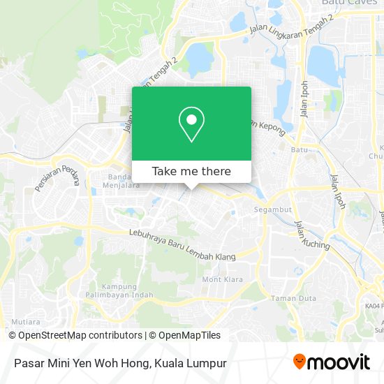 Pasar Mini Yen Woh Hong map