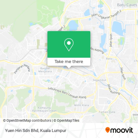 Yuen Hin Sdn Bhd map